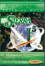 SIERRA  -  Herlaad Software  -  INFINITY MOBILE EXTERIOR BALLISTICS SOFTWARE  -  uitgave #1